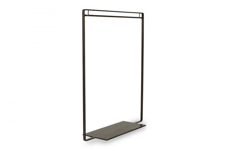 Contemporary Oil Rubbed Bronze Standing Coat Rack For Sale at 1stDibs