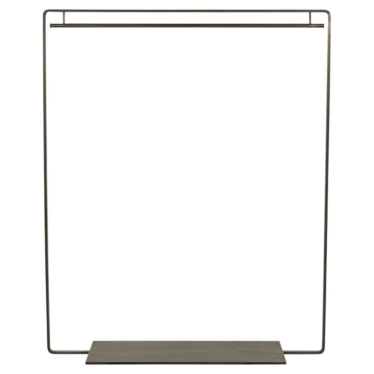 Contemporary Oil Rubbed Bronze Standing Coat Rack For Sale at 1stDibs