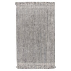 Tappeto Omni contemporaneo Argento Carboncino Avorio  4' x 6'