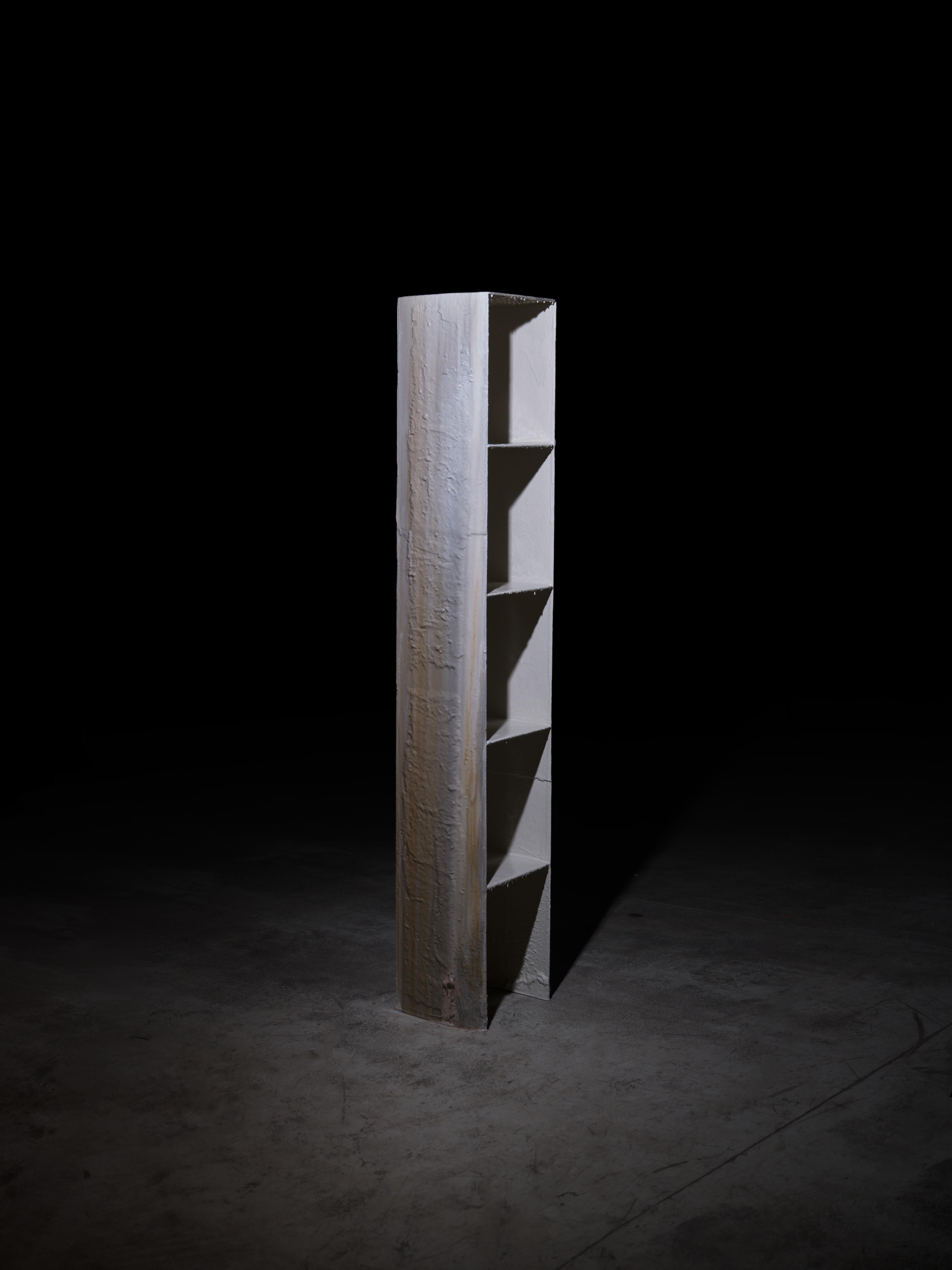 Contemporary one of a kind Melting Rose Bookcase For Sale 1