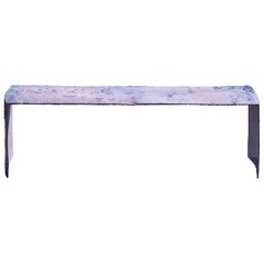 Contemporary one of a kind Pink Bench
