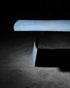 Contemporary one of a kind Porcelain Dawn Dining Table