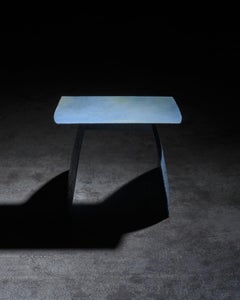 Contemporary one of a kind Porcelain Dawn Stool