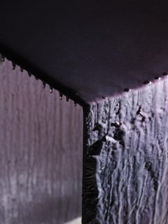 Contemporary one of a kind Stool Russian Violet