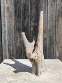 Contemporary Opera Fantastico Marble Soft Shaped Hët Sculpture by Tom Jablin