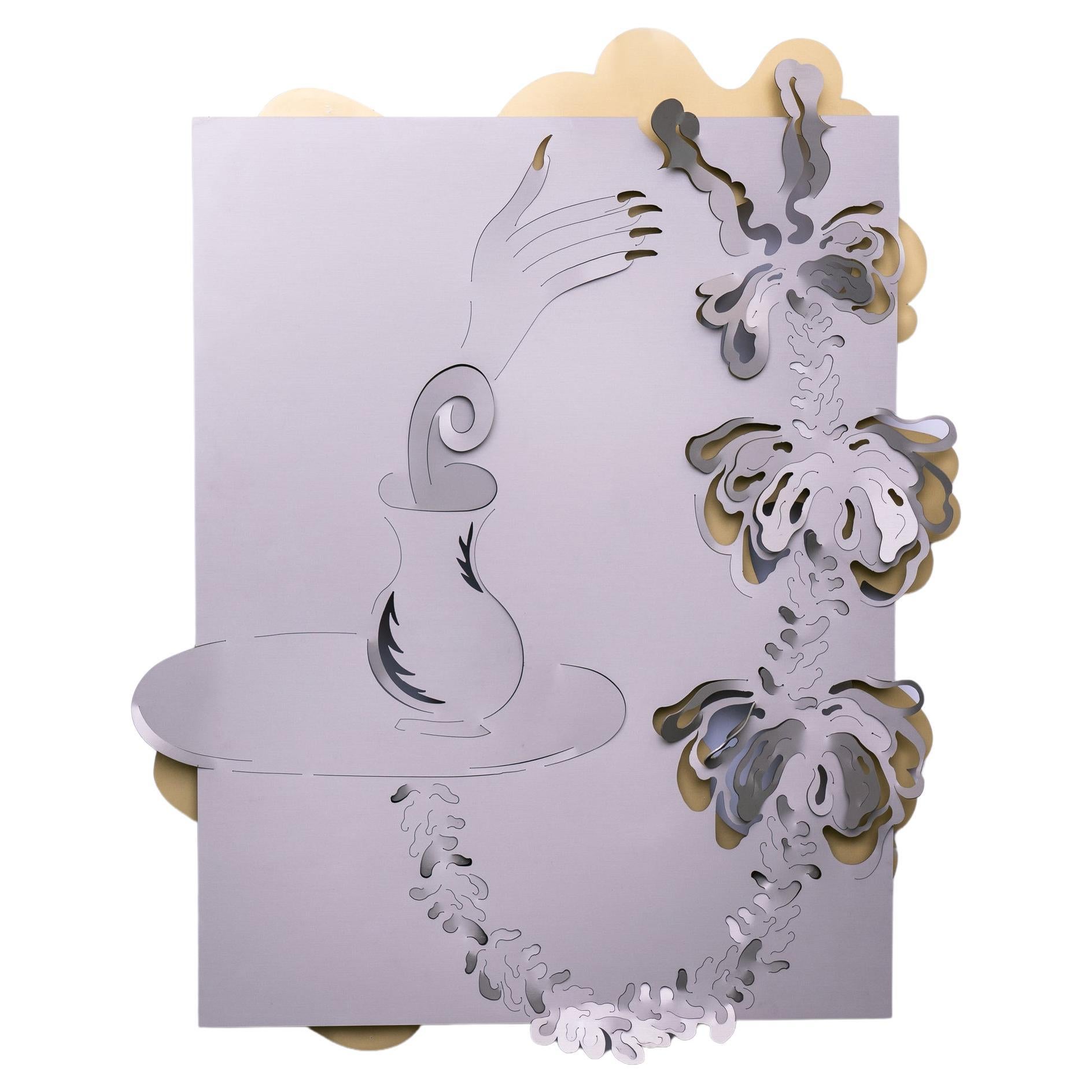 Contemporary Oracolo Wandteppiche aus Aluminium von altreforme