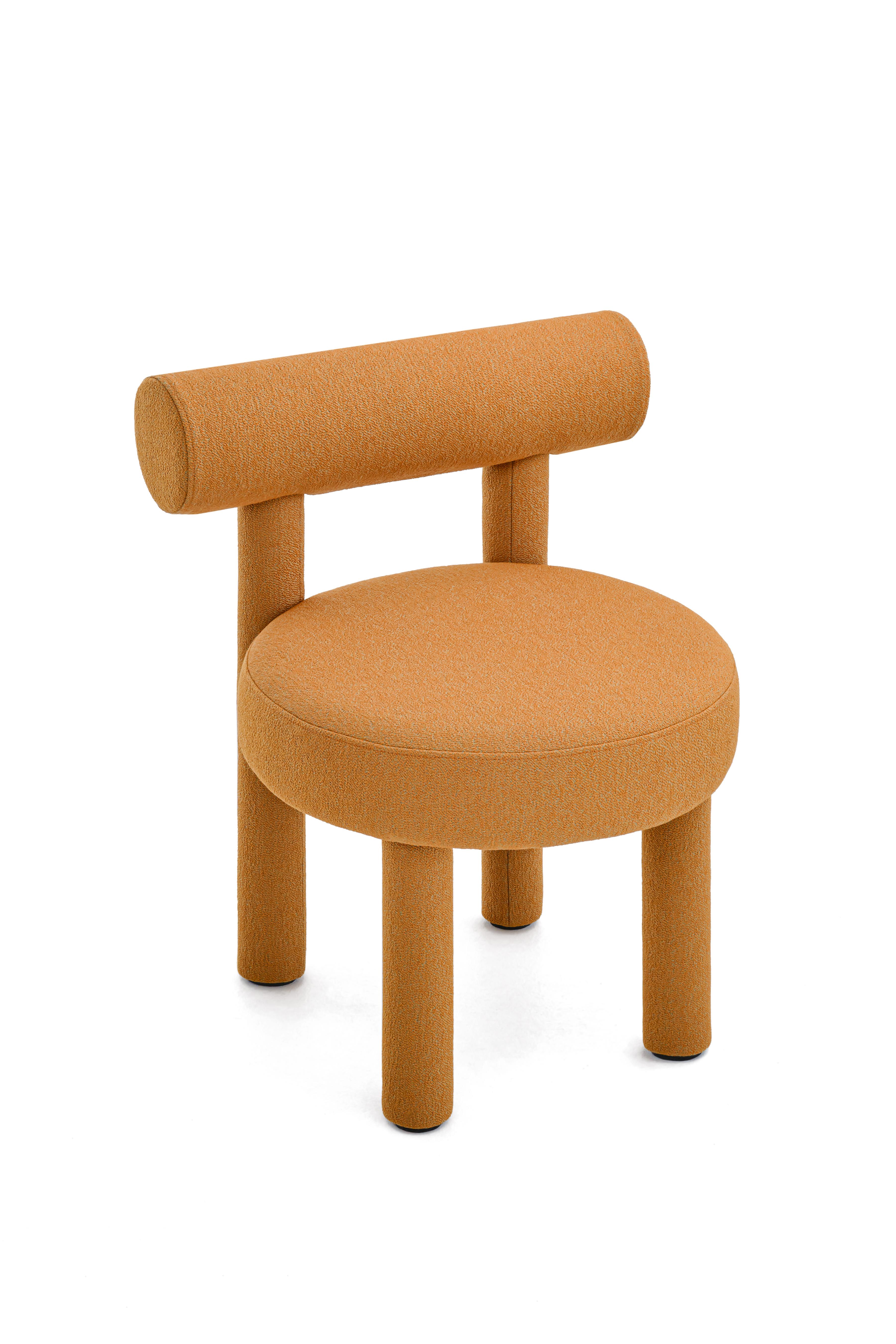 Contemporary Orange Chair 'Gropius CS1' by Noom, Sera Rohi, Chutney For Sale 1
