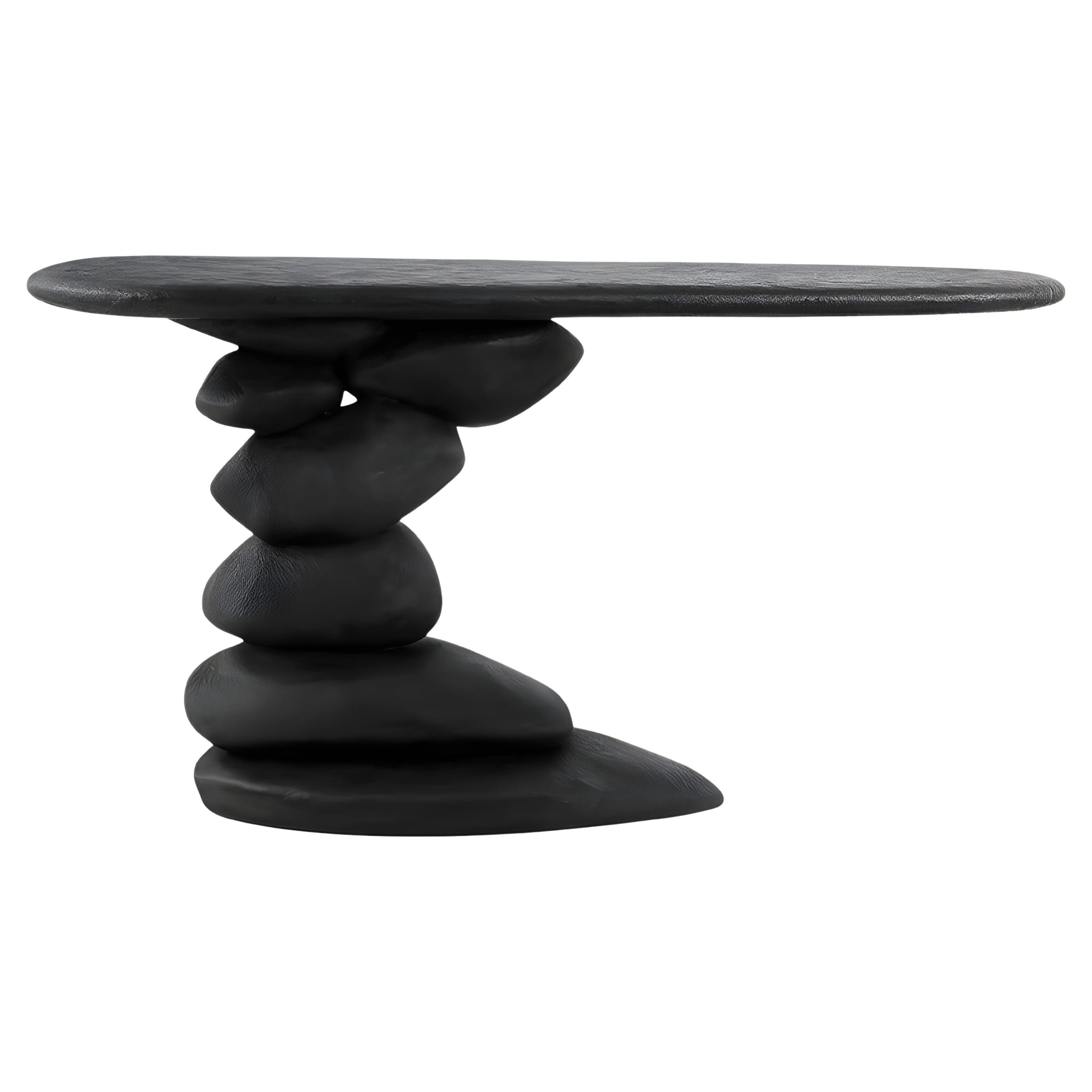 Contemporary Organic Modern Console with Plaster Finish By José Castro