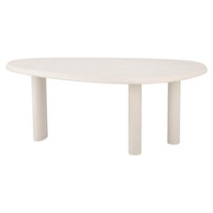 Contemporary Organic Natural Plaster Desk 195cm by Atelier BB