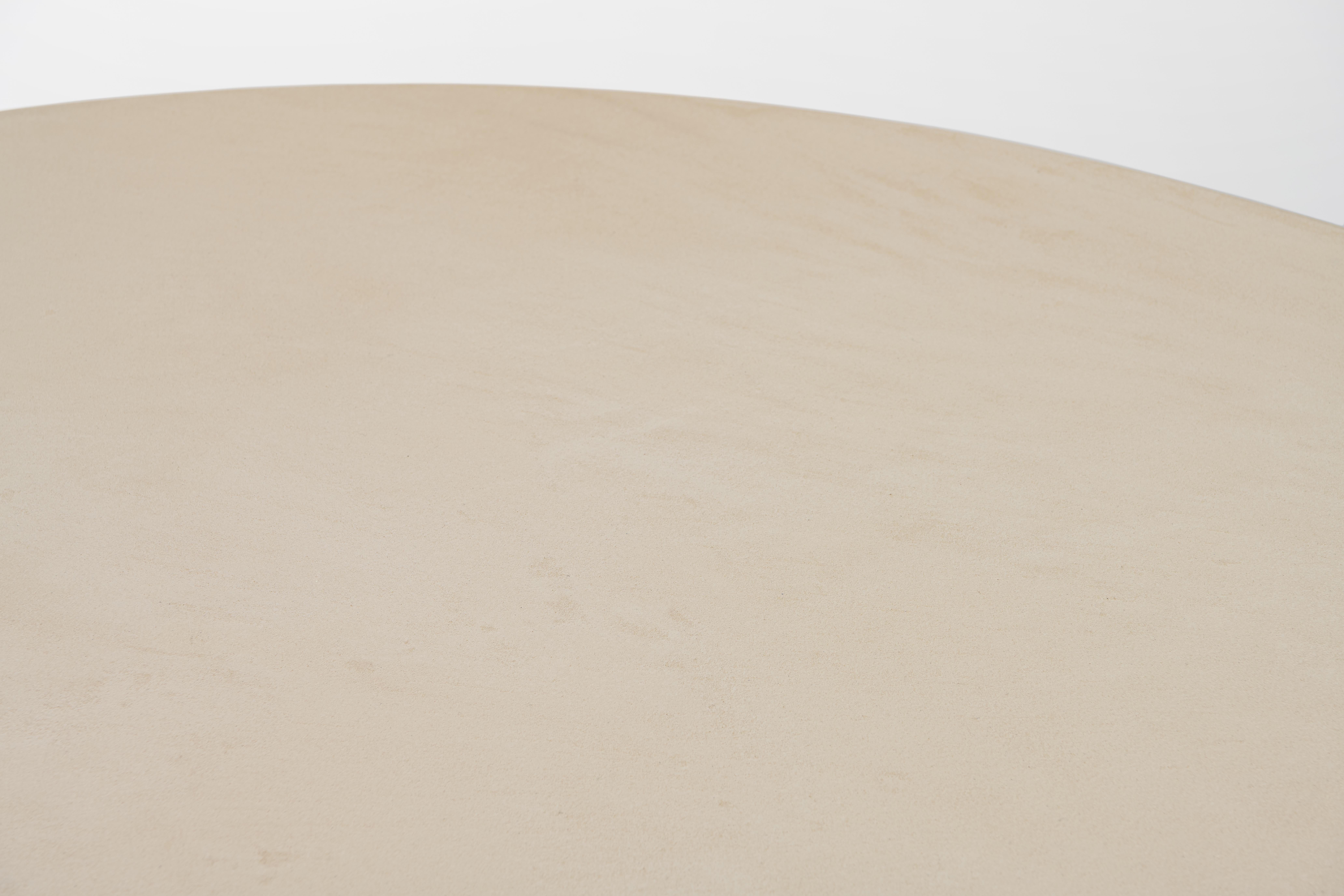 Escritorio Contemporáneo Orgánico de Yeso Natural 215cm by Atelier BB en venta 1