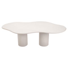 Contemporary Organic Natural Plaster "Fluent" Table 280cm by Isabelle Beaumont