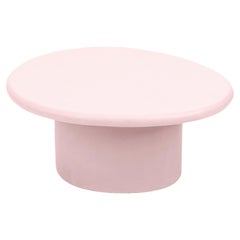 Contemporary Organic Natural Plaster "Sami" Coffee Table by Isabelle Beaumont