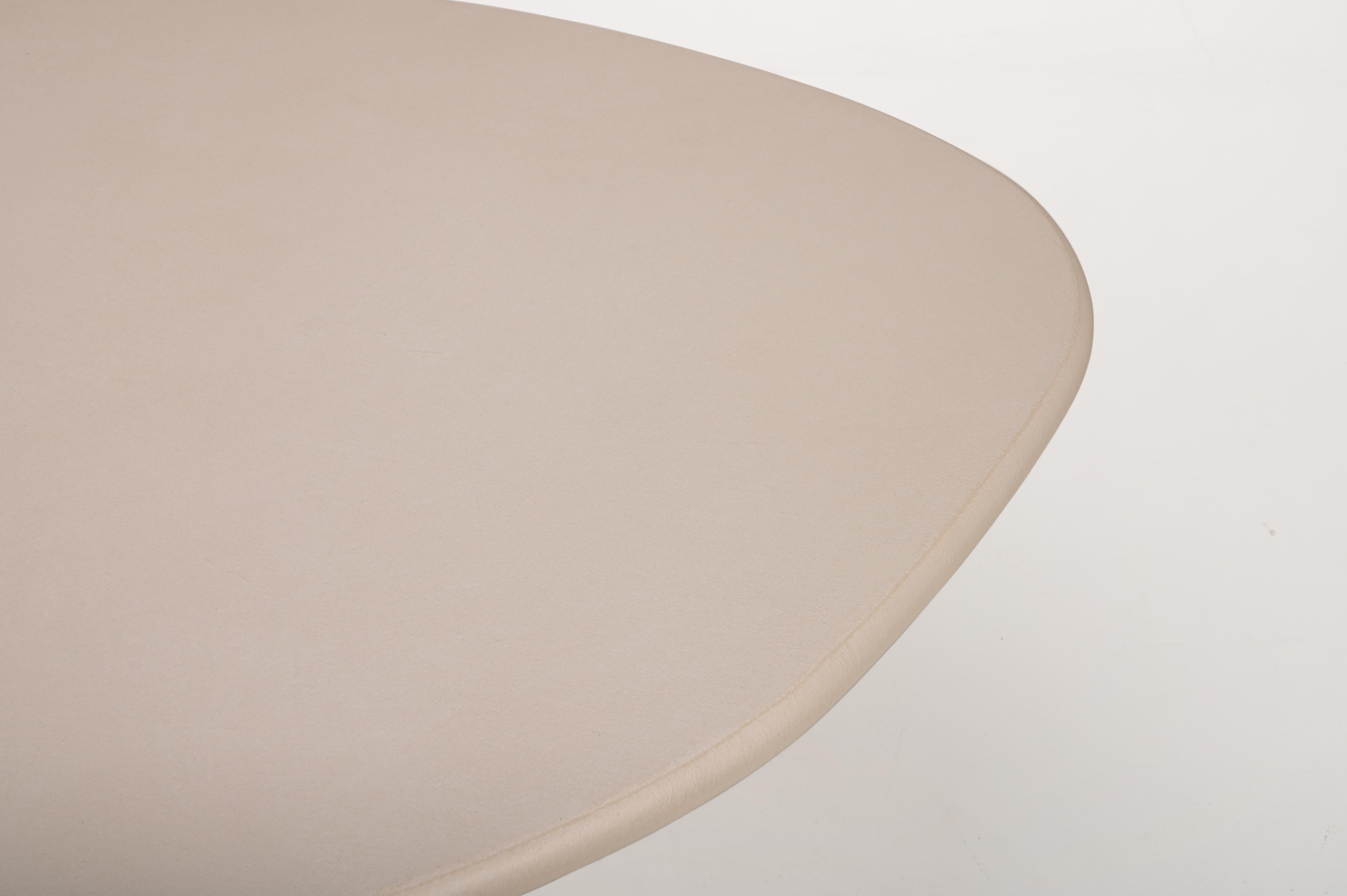 Mesa orgánica contemporánea de escayola con forma de roca 300 cm by Isabelle Beaumont en venta 8