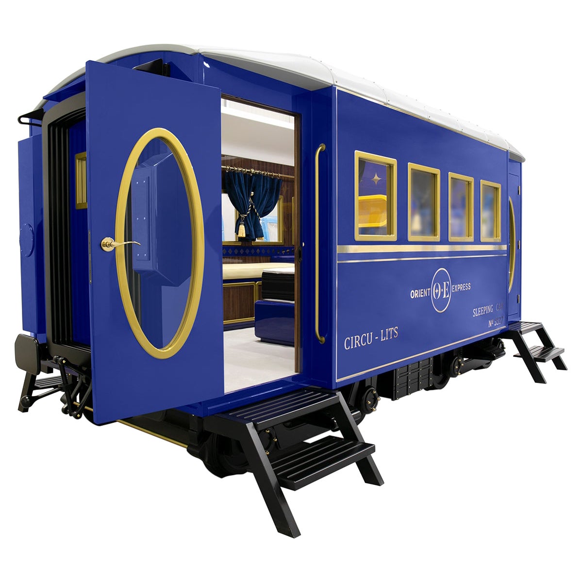 Contemporary Orient Express Bed by Circu Magical Furniture For Sale