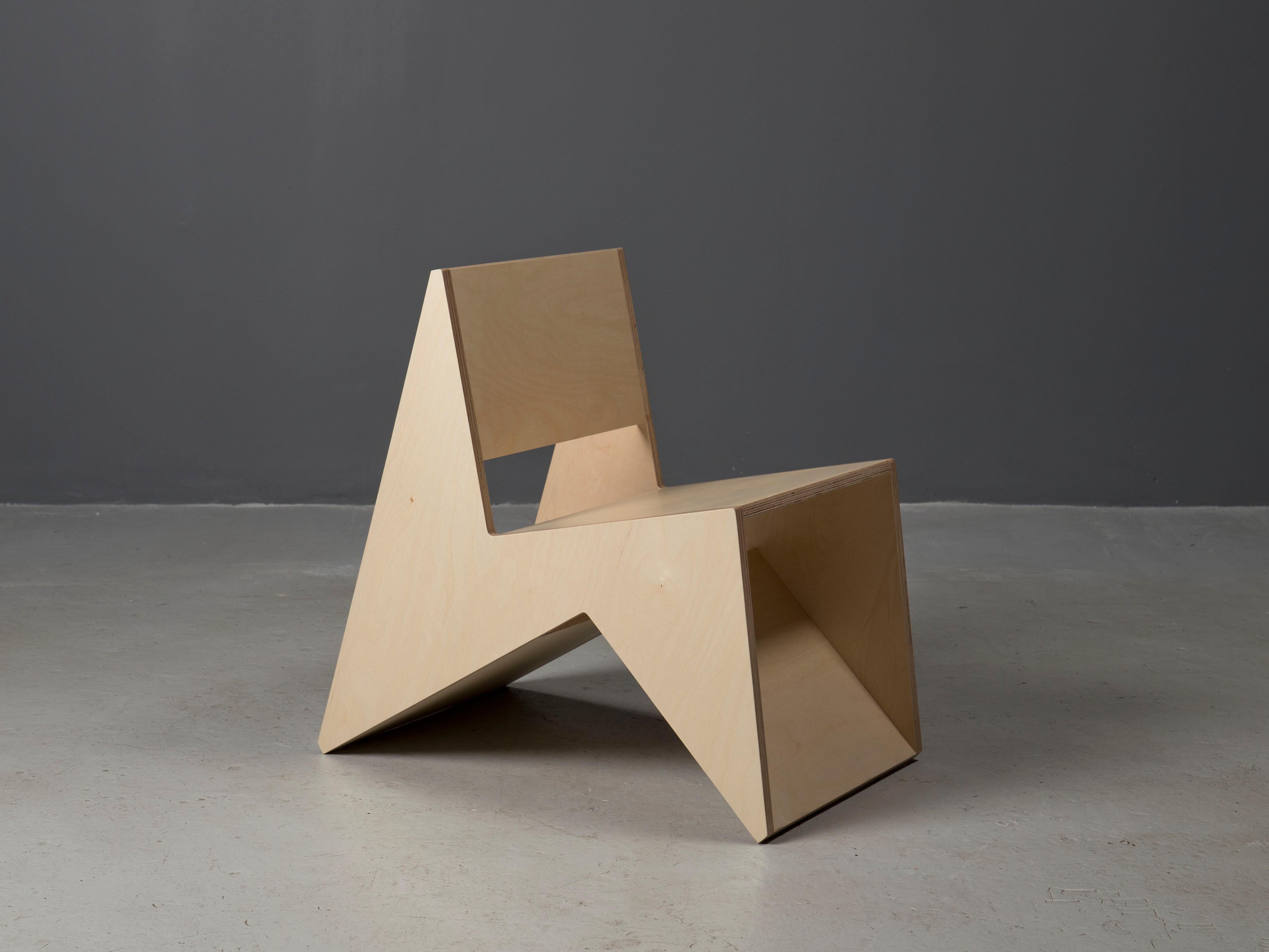 chaise en origami