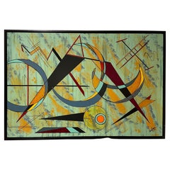 Huile sur toile originale contemporaine de Debra Jacobson signée et titrée
