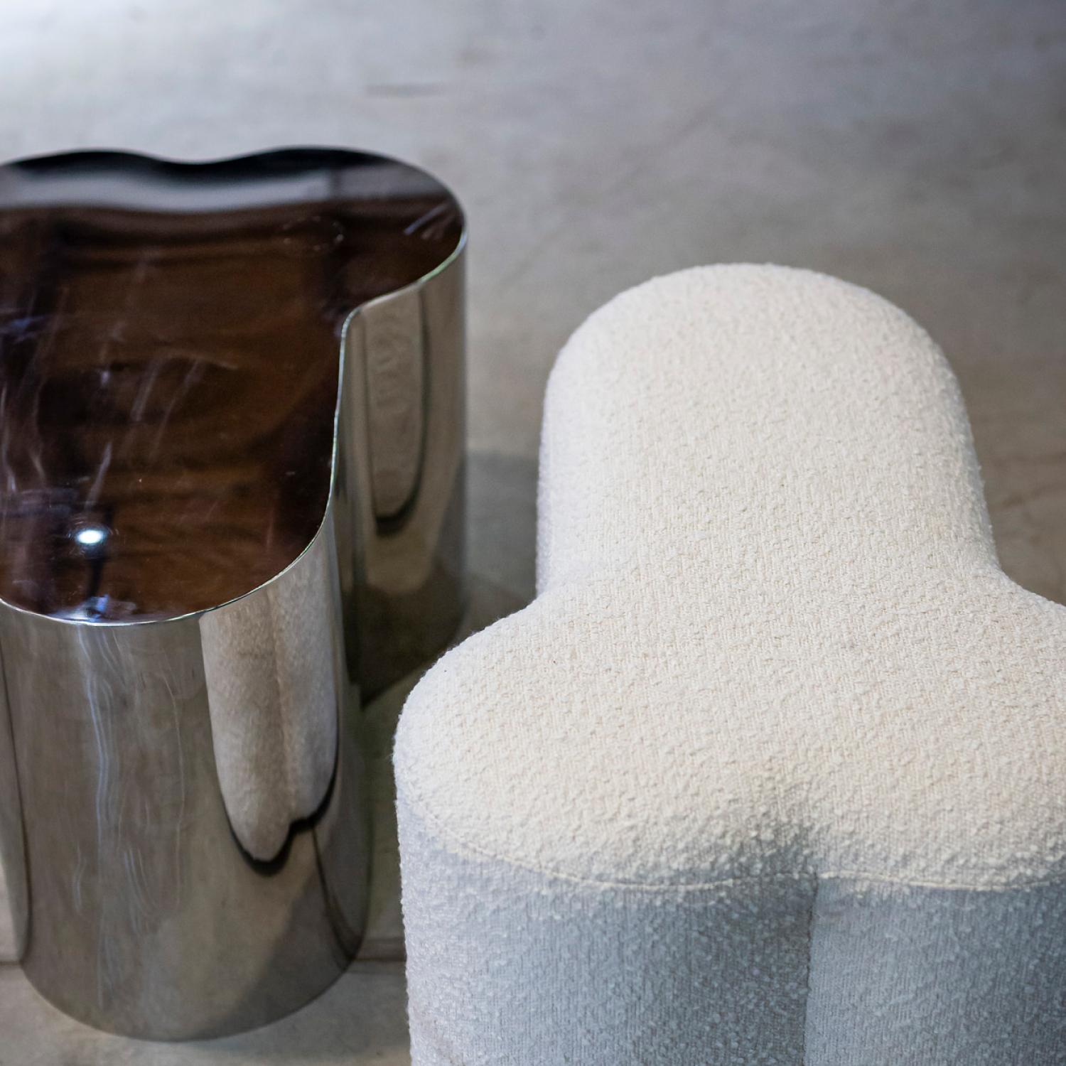 Contemporary Ottomane oder Pouf 'Lovedick' von Oitoproducts im Angebot 4