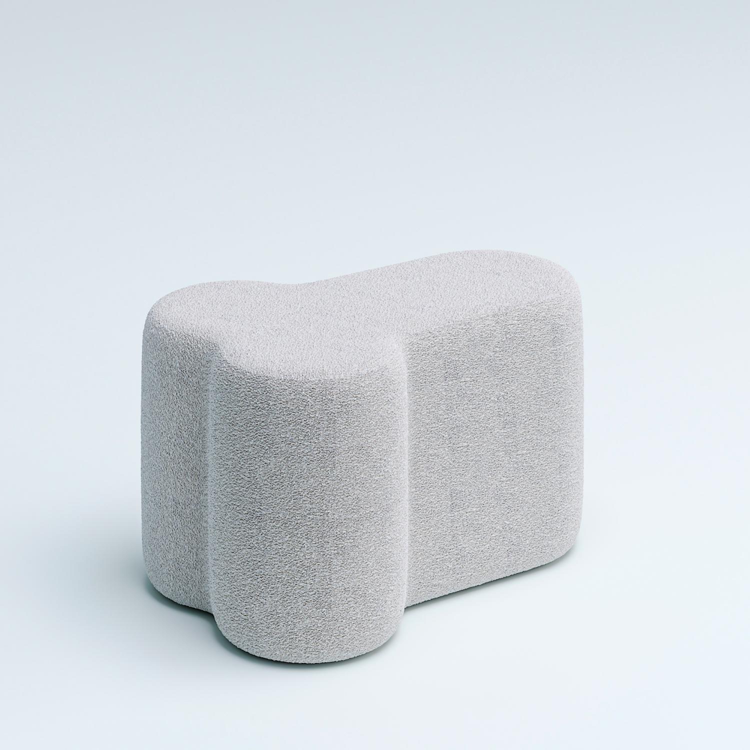 Contemporary Ottomane oder Pouf 'Lovedick' von Oitoproducts (Organische Moderne) im Angebot