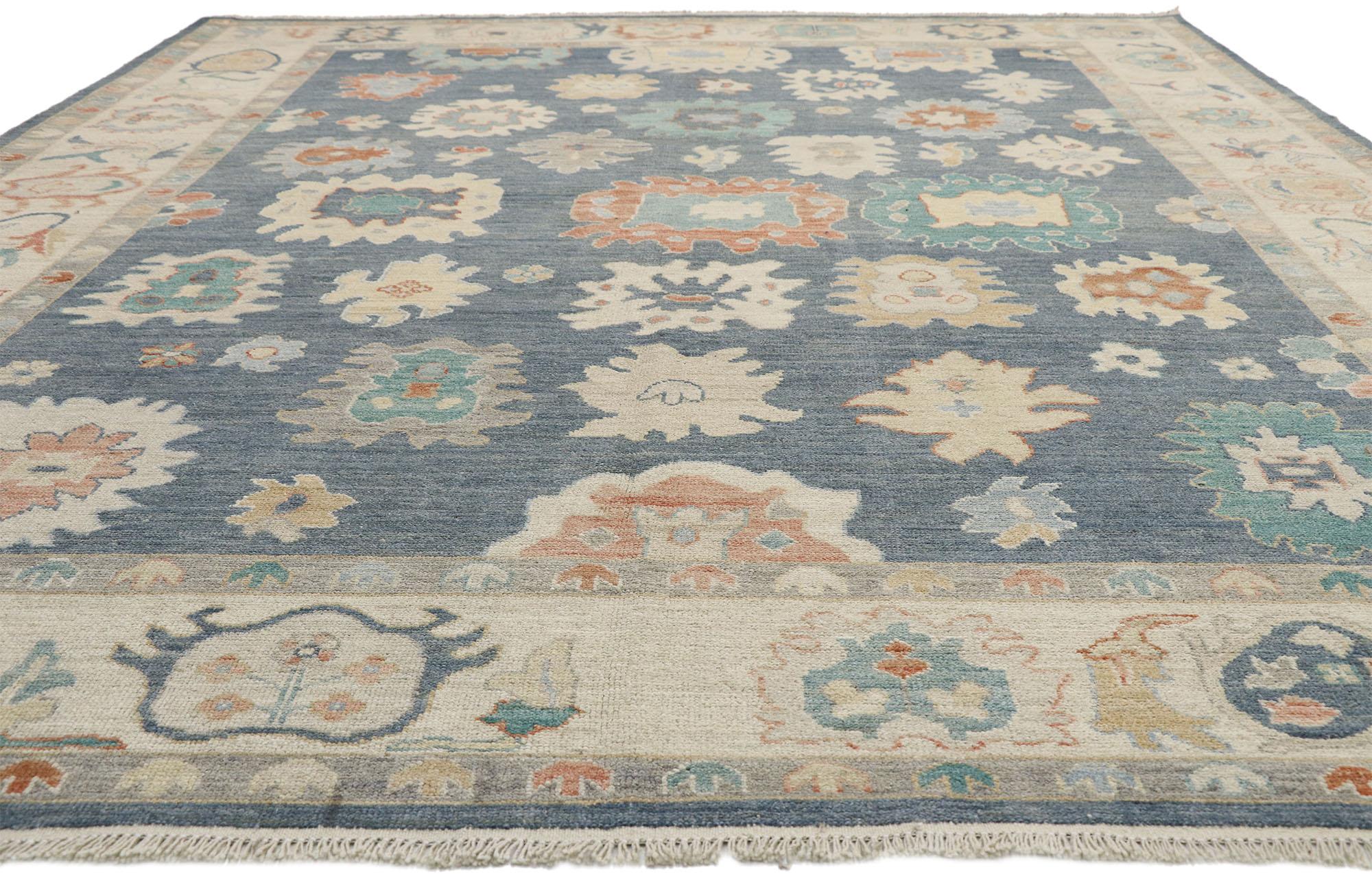 pastel oushak rugs