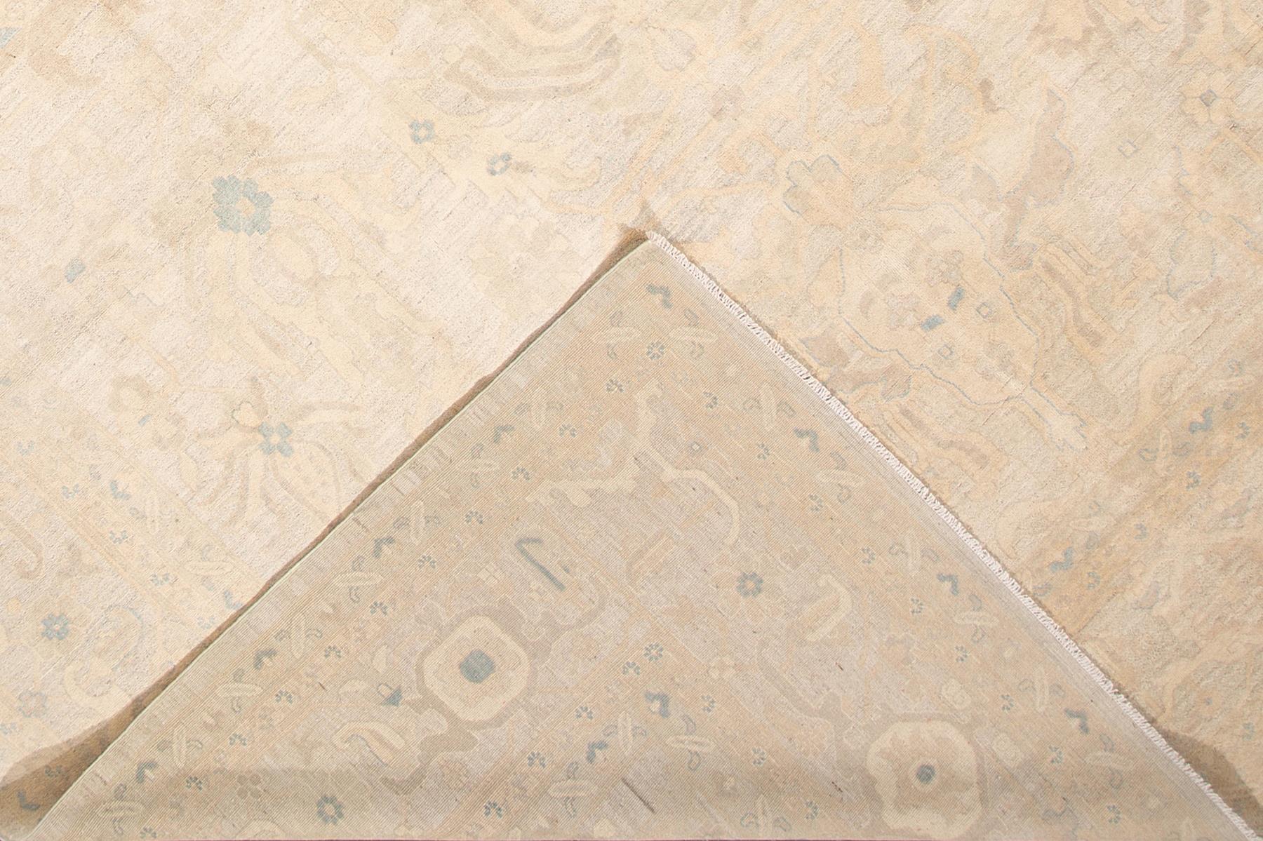 Zeitgenössischer Oushak-Teppich im Zustand „Neu“ im Angebot in Norwalk, CT