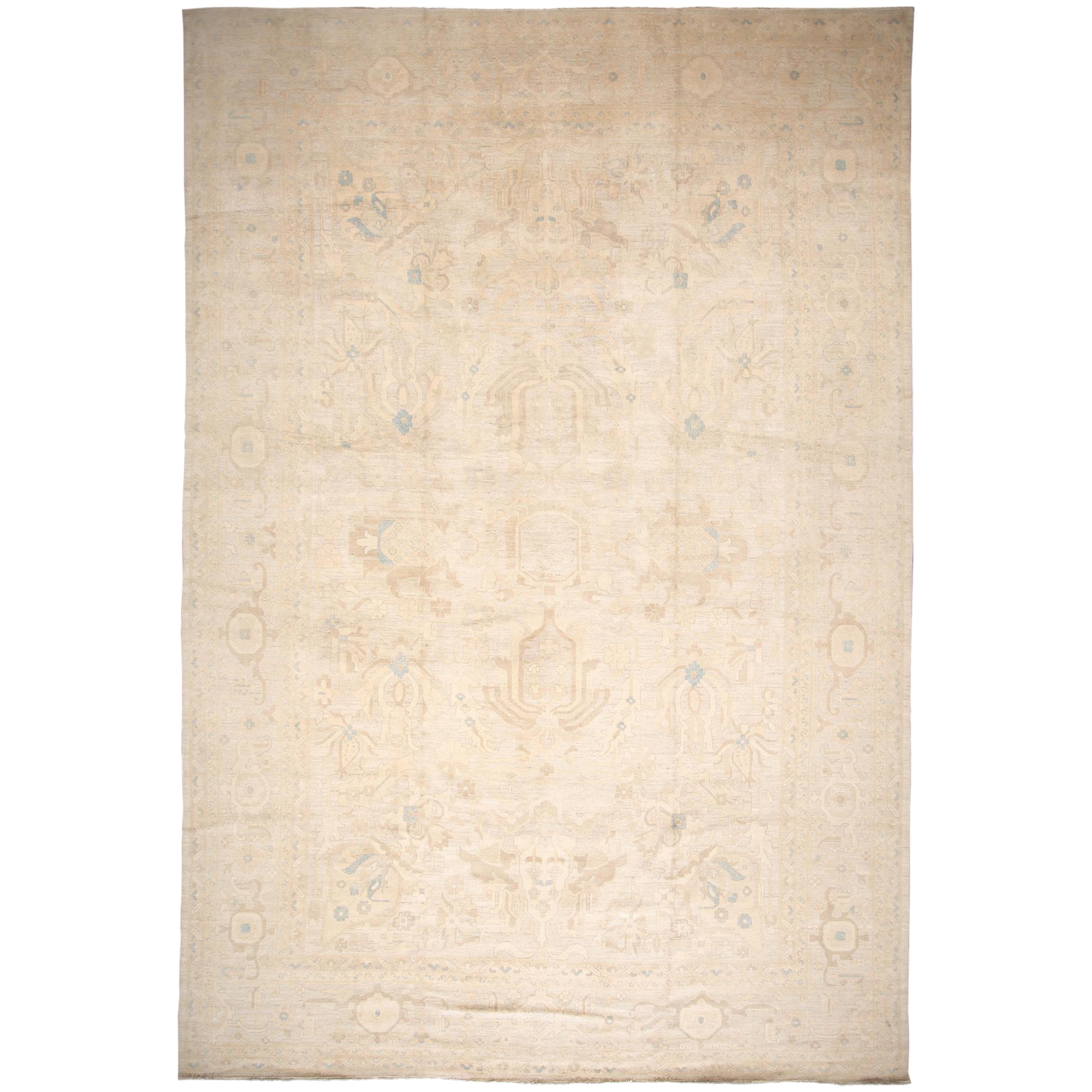 Contemporary Oushak Rug For Sale