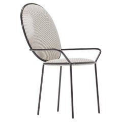 Contemporary Outdoor Upholstered Dining Armchair, Stay by Nika Zupanc