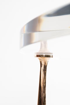 Stacklab Jupiter Coffee Table - Acrylic Top, Oval