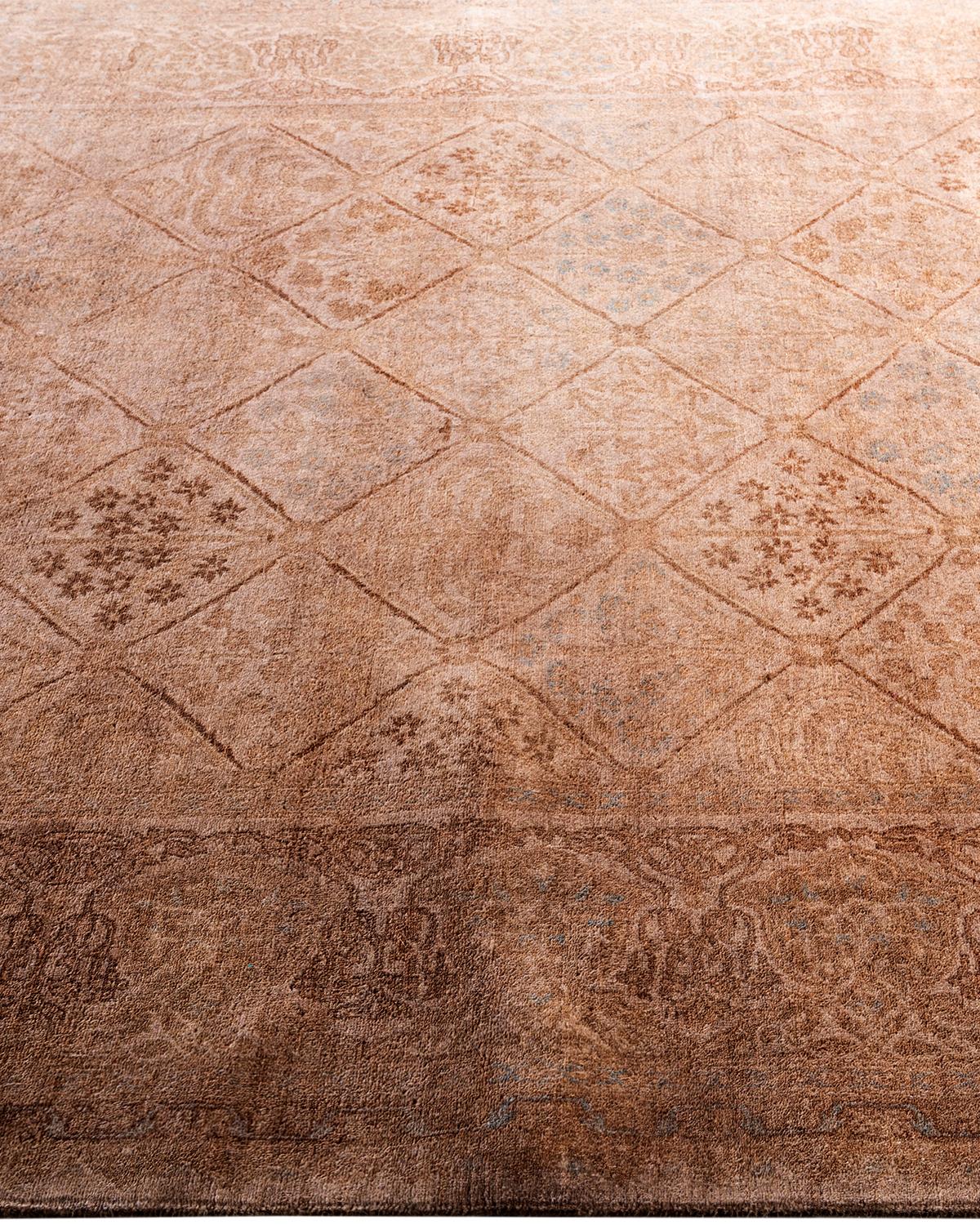Alfombra de lana teñida a mano contemporánea, Beige 1,80 x 1,80 cm en Nuevo estado para la venta en Norwalk, CT
