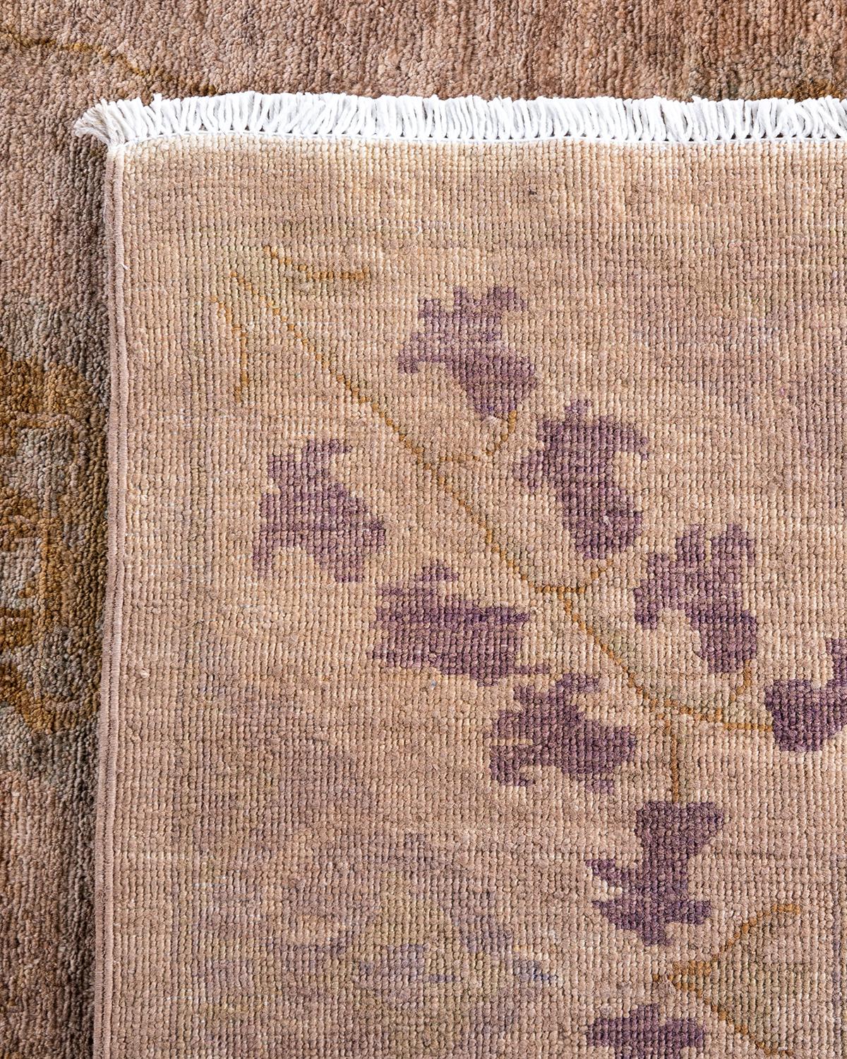 Alfombra de lana teñida a mano contemporánea Beige 2,5 m x 2,5 m Siglo XXI y contemporáneo en venta