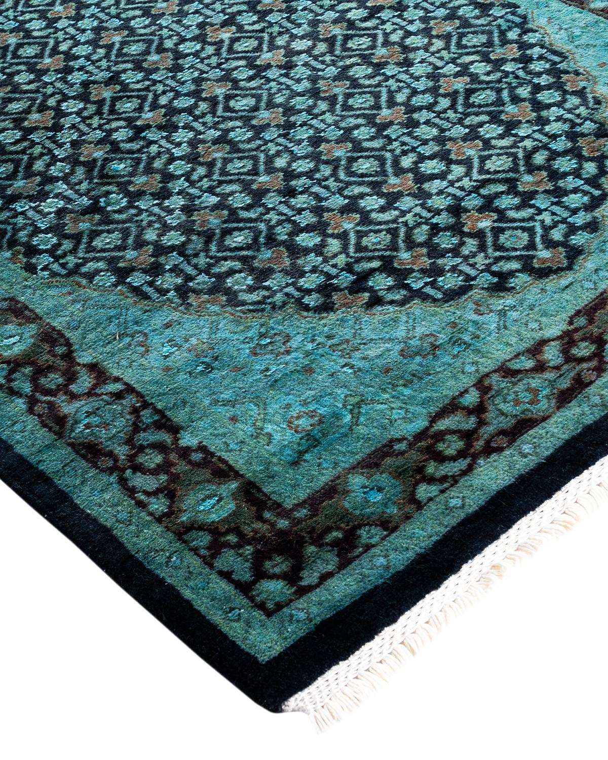 Vibrance rugs epitomize classic with a twist: traditional patterns overdyed in brilliant color. Each hand-knotted rug is washed in a 100%-natural botanical dye that reveals hidden nuances in the designs. These are rugs that transcend trends, and