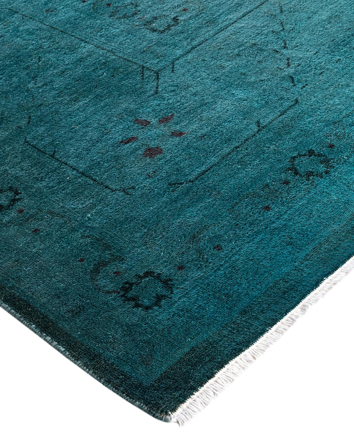 Vibrance rugs epitomize classic with a twist: traditional patterns overdyed in brilliant color. Each hand-knotted rug is washed in a 100%-natural botanical dye that reveals hidden nuances in the designs. These are rugs that transcend trends, and