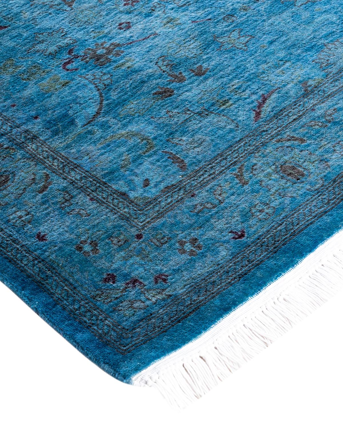 Vibrance rugs epitomize classic with a twist: traditional patterns overdyed in brilliant color. Each hand-knotted rug is washed in a 100%-natural botanical dye that reveals hidden nuances in the designs. These are rugs that transcend trends, and