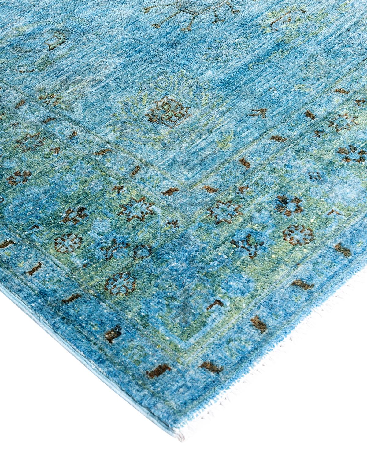 Vibrance rugs epitomize classic with a twist: traditional patterns overdyed in brilliant color. Each hand-knotted rug is washed in a 100%-natural botanical dye that reveals hidden nuances in the designs. These are rugs that transcend trends, and