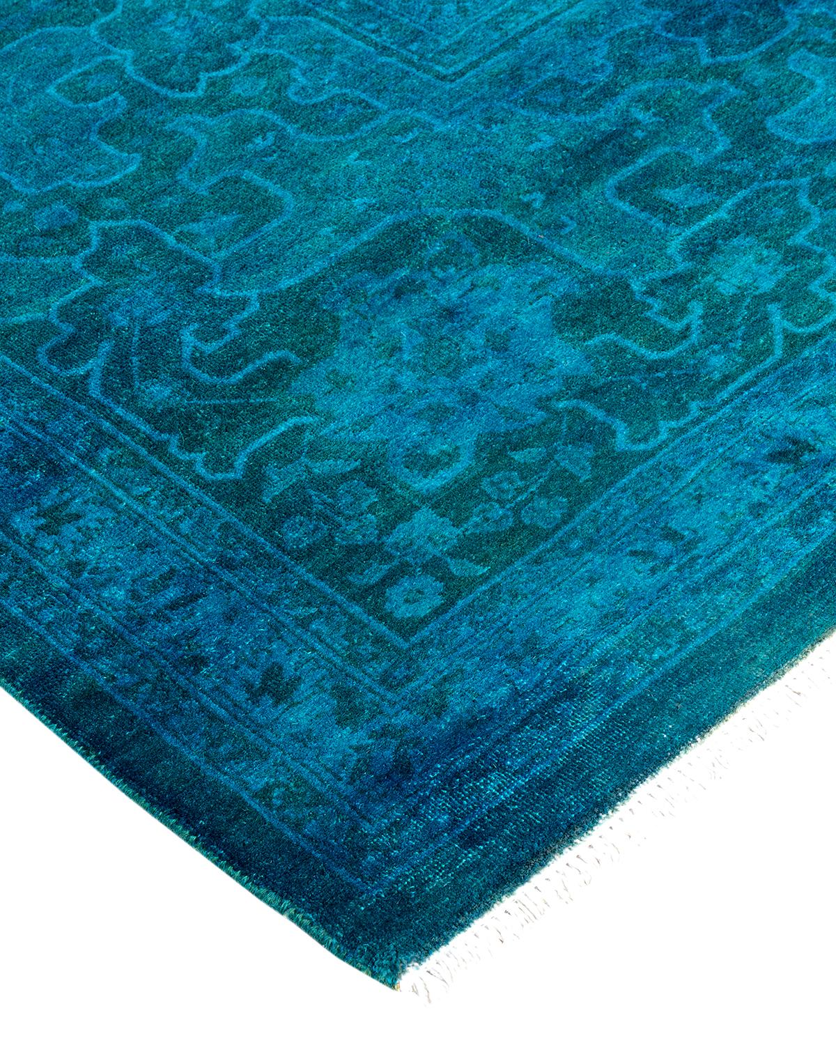 Vibrance rugs epitomize classic with a twist: traditional patterns overdyed in brilliant color. Each hand-knotted rug is washed in a 100%-natural botanical dye that reveals hidden nuances in the designs. These are rugs that transcend trends, and