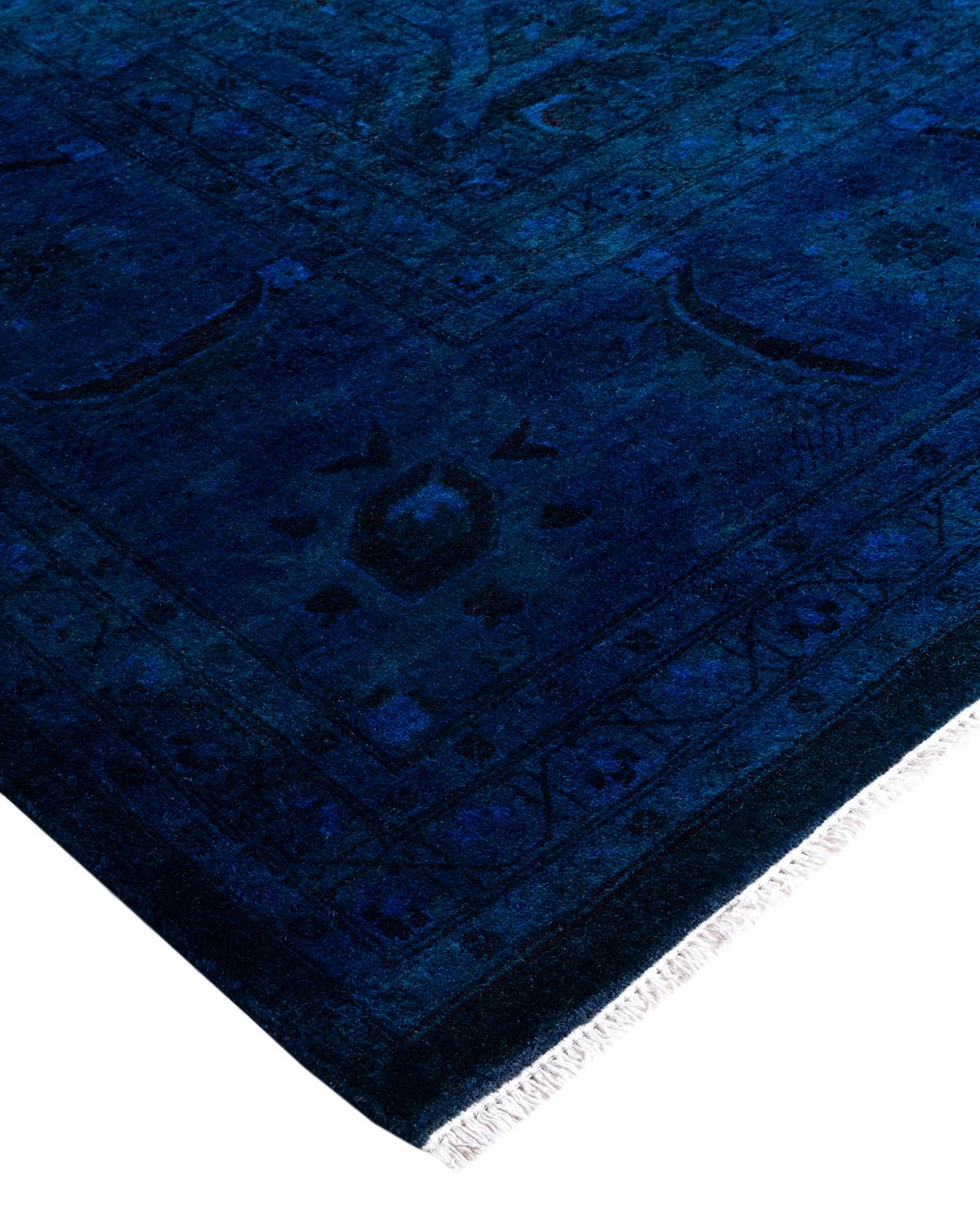 Vibrance rugs epitomize classic with a twist: traditional patterns overdyed in brilliant color. Each hand-knotted rug is washed in a 100%-natural botanical dye that reveals hidden nuances in the designs. These are rugs that transcend trends, and