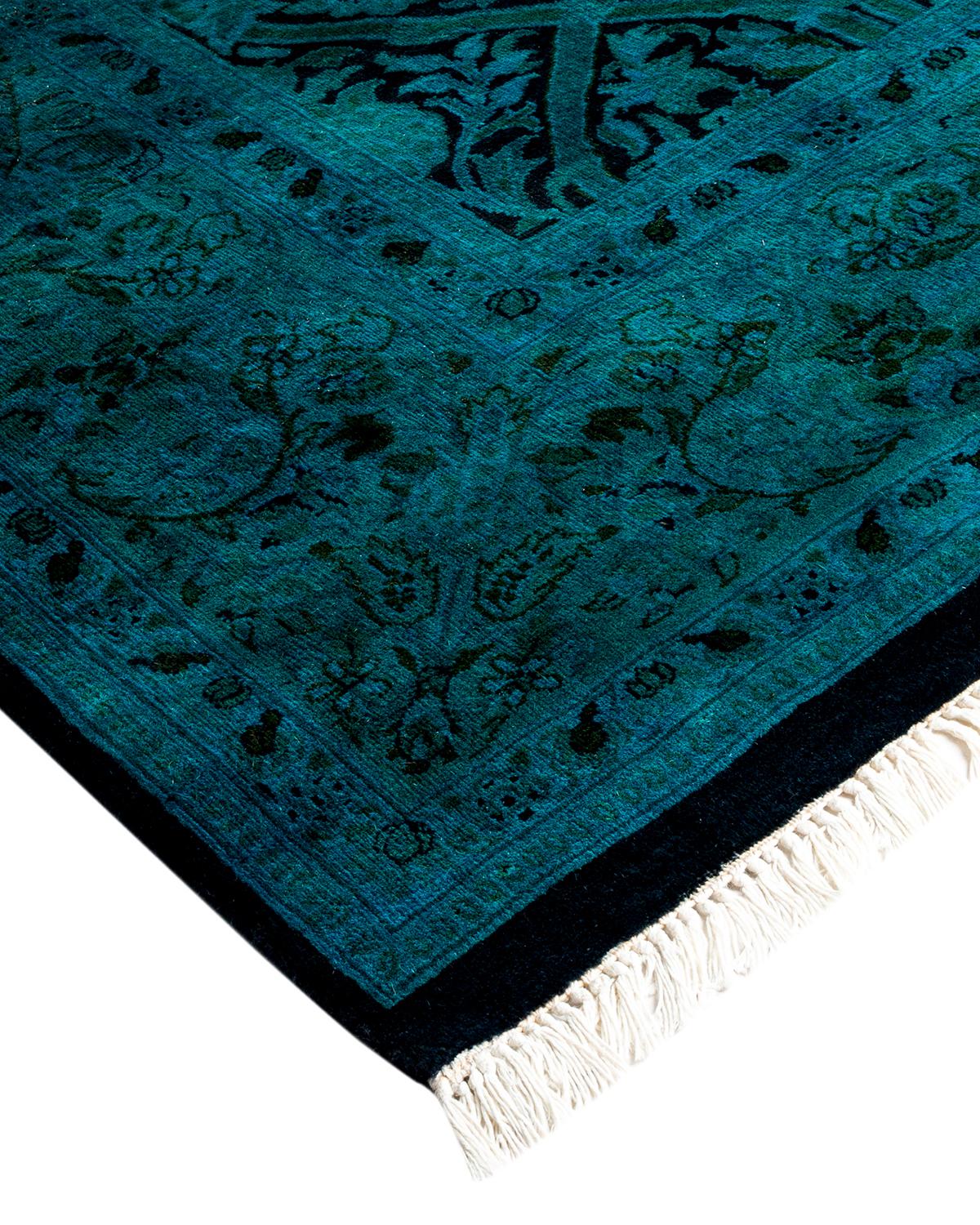 Vibrance rugs epitomize classic with a twist: traditional patterns overdyed in brilliant color. Each hand-knotted rug is washed in a 100% natural botanical dye that reveals hidden nuances in the designs. These are rugs that transcend trends, and