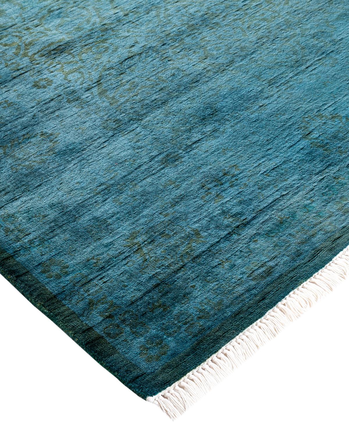 Vibrance rugs epitomize classic with a twist: traditional patterns overdyed in brilliant color. Each hand-knotted rug is washed in a 100%-natural botanical dye that reveals hidden nuances in the designs. These are rugs that transcend trends, and