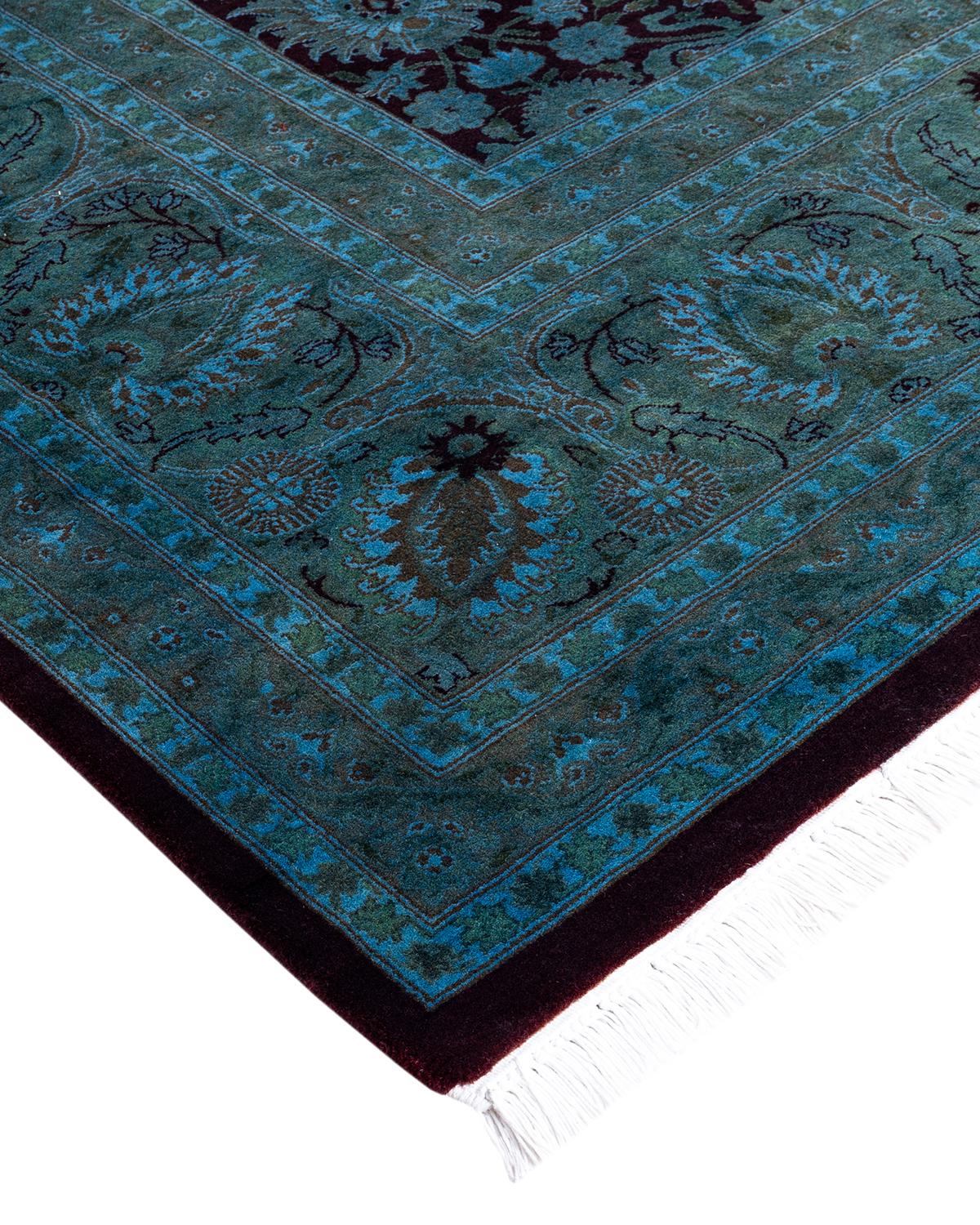 Vibrance rugs epitomize classic with a twist: traditional patterns overdyed in brilliant color. Each hand-knotted rug is washed in a 100%-natural botanical dye that reveals hidden nuances in the designs. These are rugs that transcend trends, and