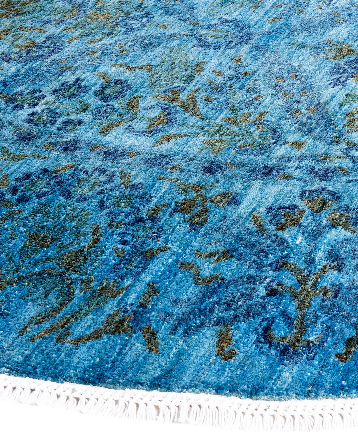 Vibrance rugs epitomize classic with a twist: traditional patterns overdyed in brilliant color. Each hand-knotted rug is washed in a 100%-natural botanical dye that reveals hidden nuances in the designs. These are rugs that transcend trends, and