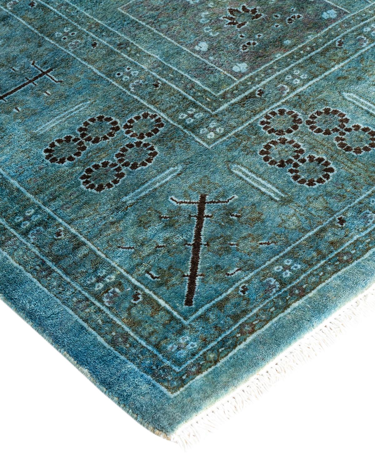 Vibrance rugs epitomize classic with a twist: traditional patterns overdyed in brilliant color. Each hand-knotted rug is washed in a 100%-natural botanical dye that reveals hidden nuances in the designs. These are rugs that transcend trends, and