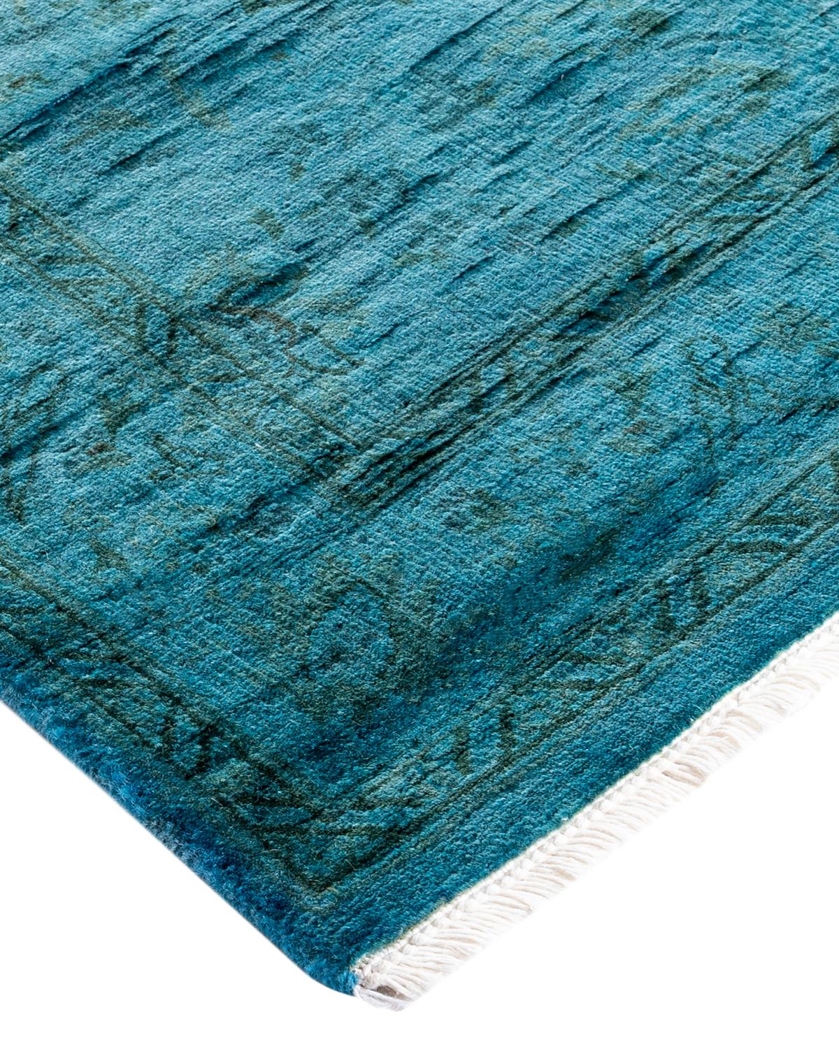 Vibrance rugs epitomize classic with a twist: traditional patterns overdyed in brilliant color. Each hand-knotted rug is washed in a 100%-natural botanical dye that reveals hidden nuances in the designs. These are rugs that transcend trends, and