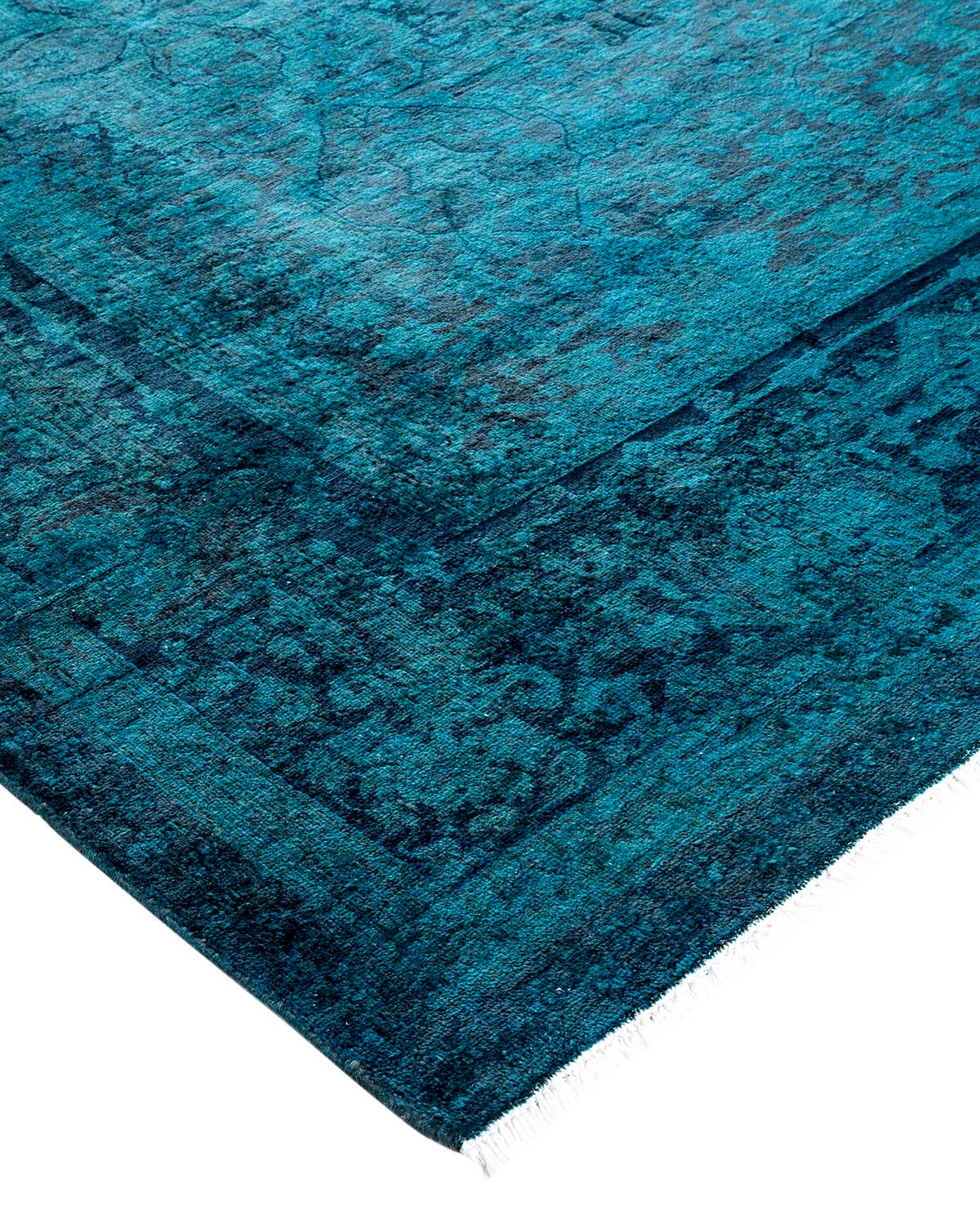 Vibrance rugs epitomize classic with a twist: traditional patterns overdyed in brilliant color. Each hand-knotted rug is washed in a 100%-natural botanical dye that reveals hidden nuances in the designs. These are rugs that transcend trends, and