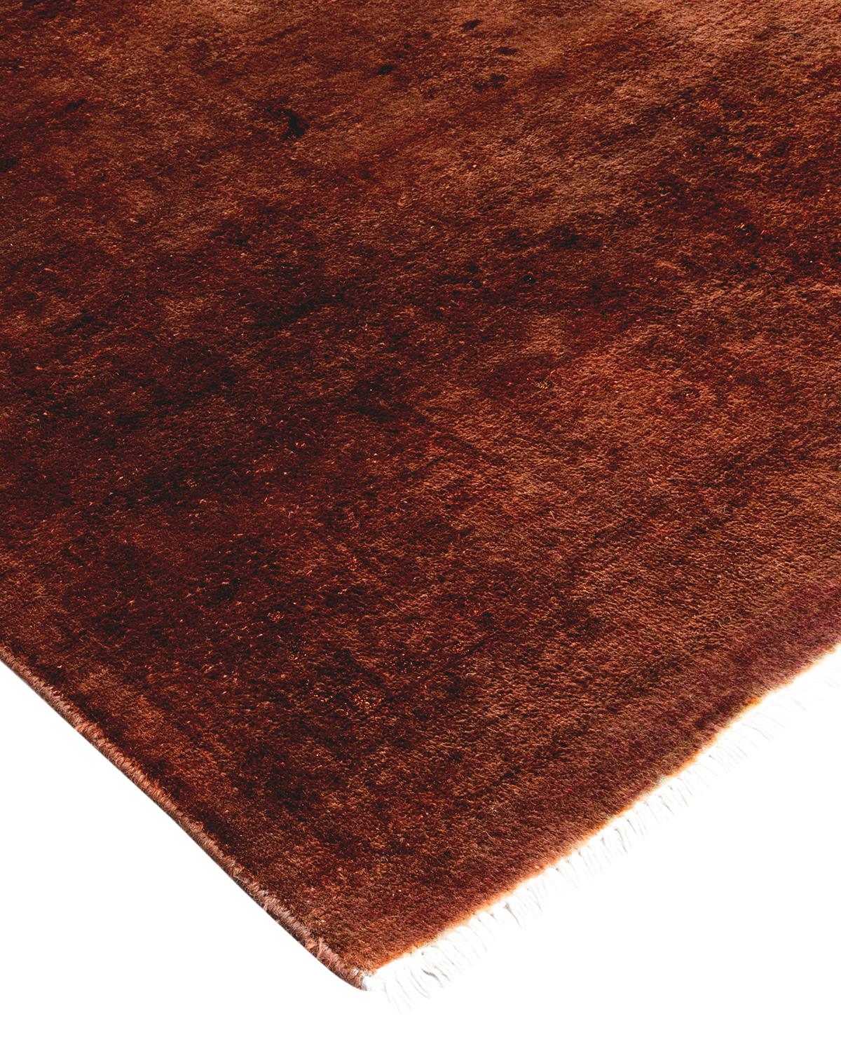 Vibrance rugs epitomize classic with a twist: traditional patterns overdyed in brilliant color. Each hand-knotted rug is washed in a 100% natural botanical dye that reveals hidden nuances in the designs. These are rugs that transcend trends, and