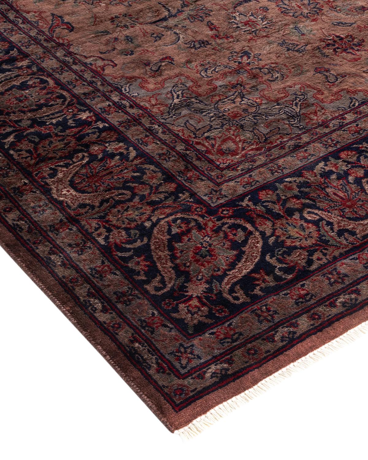 Vibrance rugs epitomize classic with a twist: traditional patterns overdyed in brilliant color. Each hand-knotted rug is washed in a 100% natural botanical dye that reveals hidden nuances in the designs. These are rugs that transcend trends, and