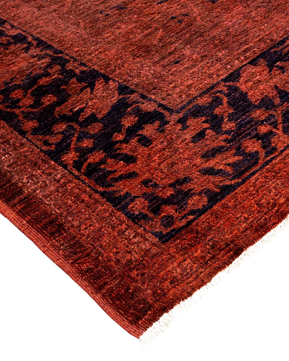 Vibrance rugs epitomize classic with a twist: traditional patterns overdyed in brilliant color. Each hand-knotted rug is washed in a 100%-natural botanical dye that reveals hidden nuances in the designs. These are rugs that transcend trends, and
