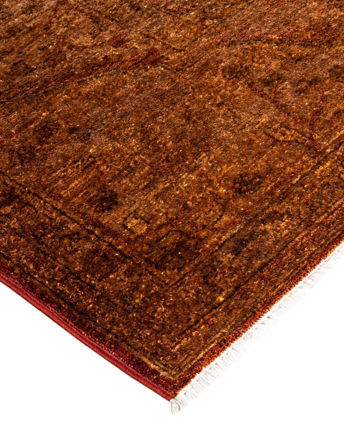 Vibrance rugs epitomize classic with a twist: traditional patterns overdyed in brilliant color. Each hand-knotted rug is washed in a 100%-natural botanical dye that reveals hidden nuances in the designs. These are rugs that transcend trends, and
