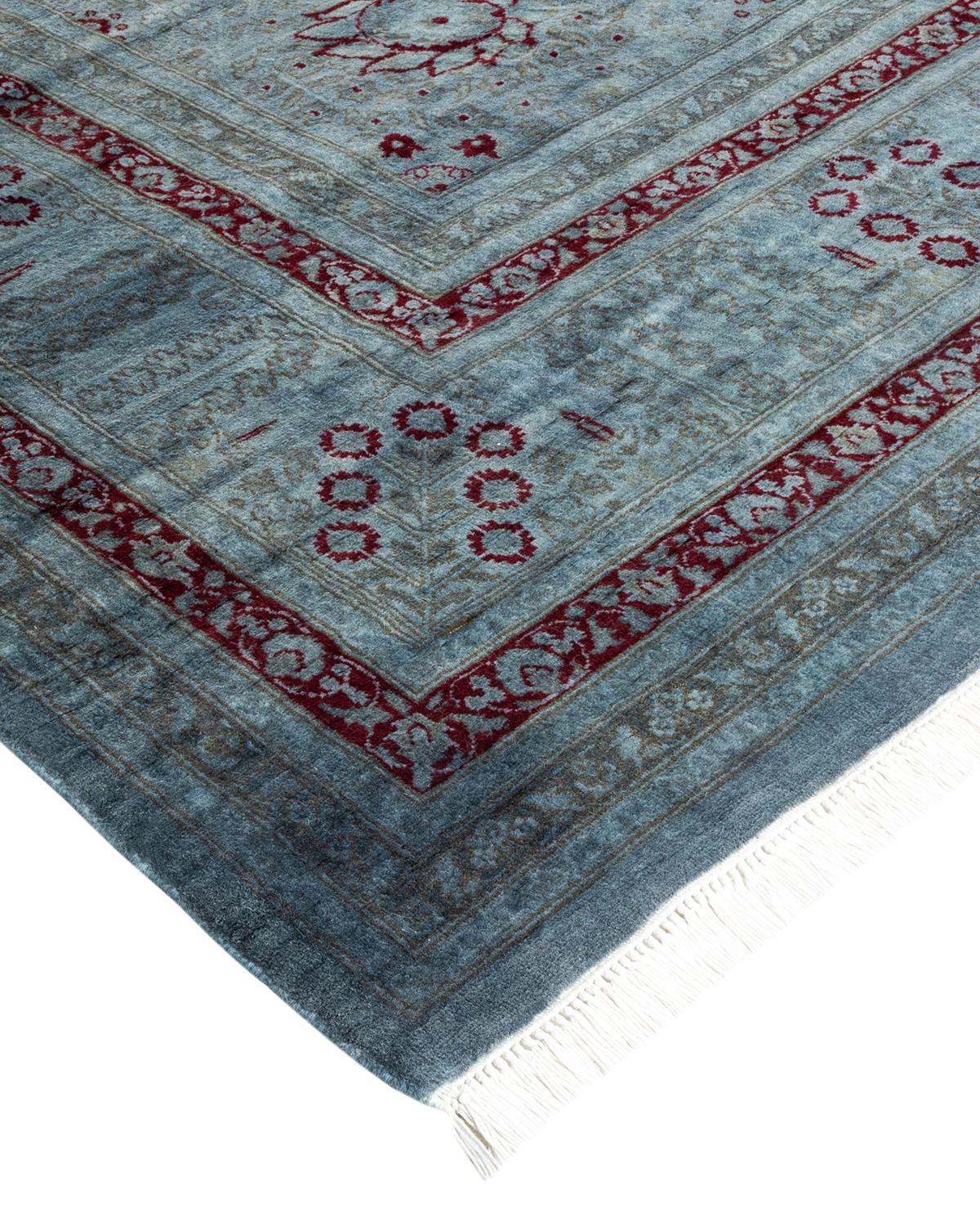 Vibrance rugs epitomize classic with a twist: traditional patterns overdyed in brilliant color. Each hand-knotted rug is washed in a 100% natural botanical dye that reveals hidden nuances in the designs. These are rugs that transcend trends, and