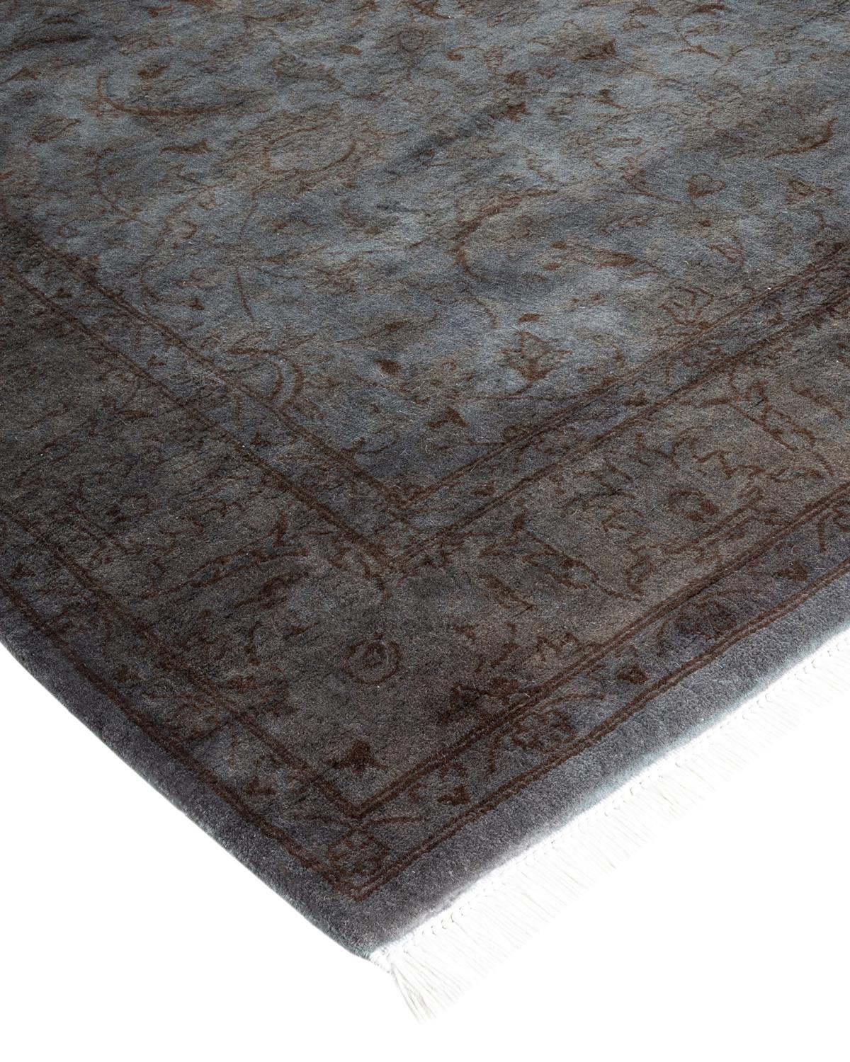 Vibrance rugs epitomize classic with a twist: traditional patterns overdyed in brilliant color. Each hand-knotted rug is washed in a 100% natural botanical dye that reveals hidden nuances in the designs. These are rugs that transcend trends, and