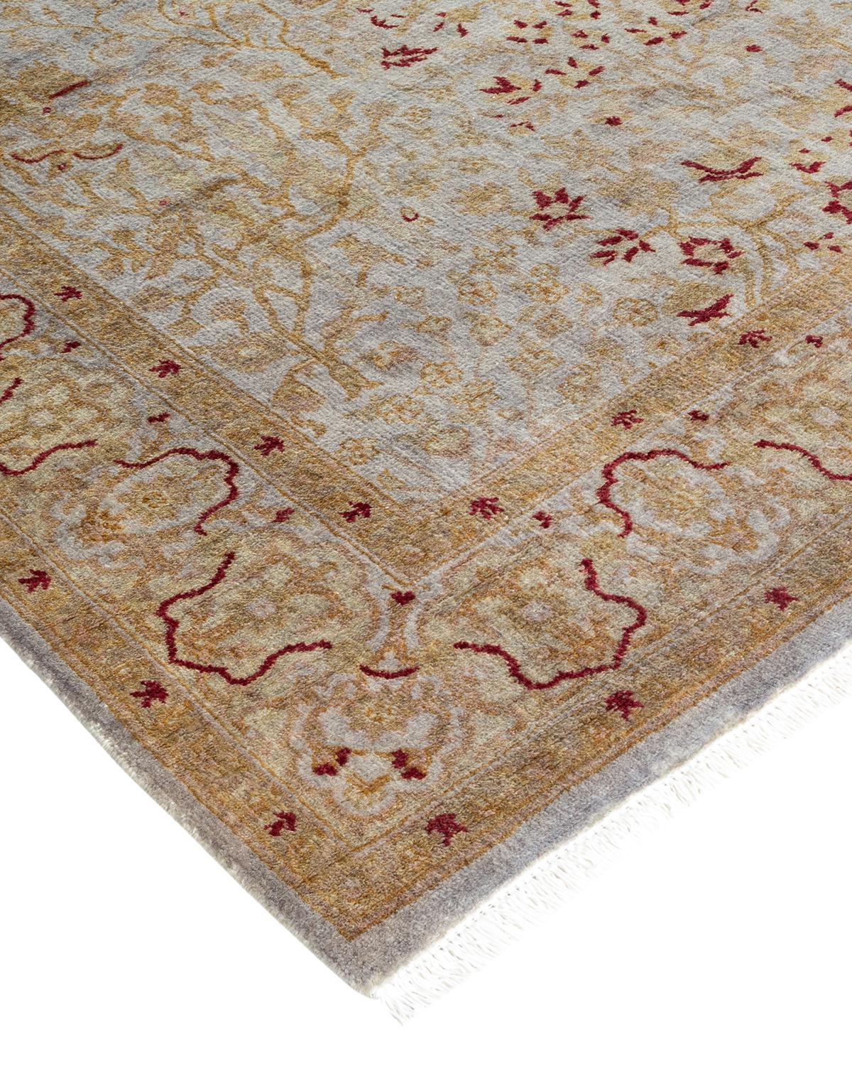 Vibrance rugs epitomize classic with a twist: traditional patterns overdyed in brilliant color. Each hand-knotted rug is washed in a 100% natural botanical dye that reveals hidden nuances in the designs. These are rugs that transcend trends, and
