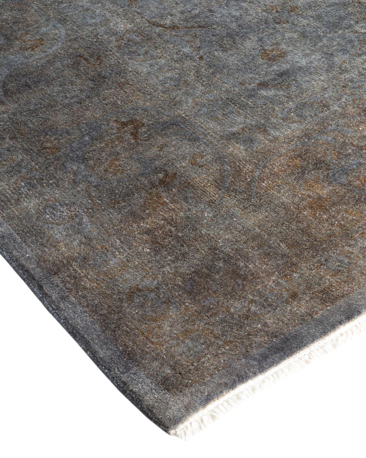 Vibrance rugs epitomize classic with a twist: traditional patterns overdyed in brilliant color. Each hand-knotted rug is washed in a 100% natural botanical dye that reveals hidden nuances in the designs. These are rugs that transcend trends, and
